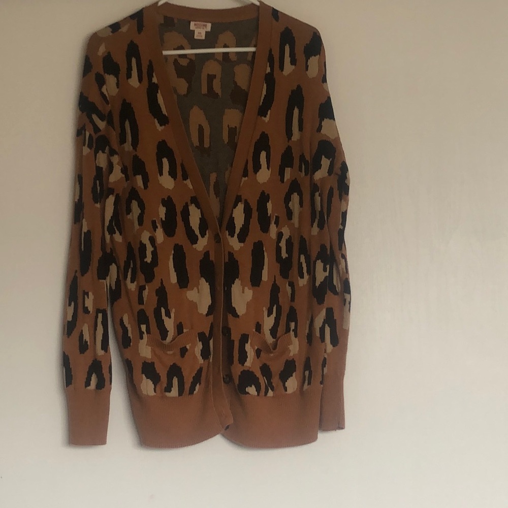 Leopard cardigan